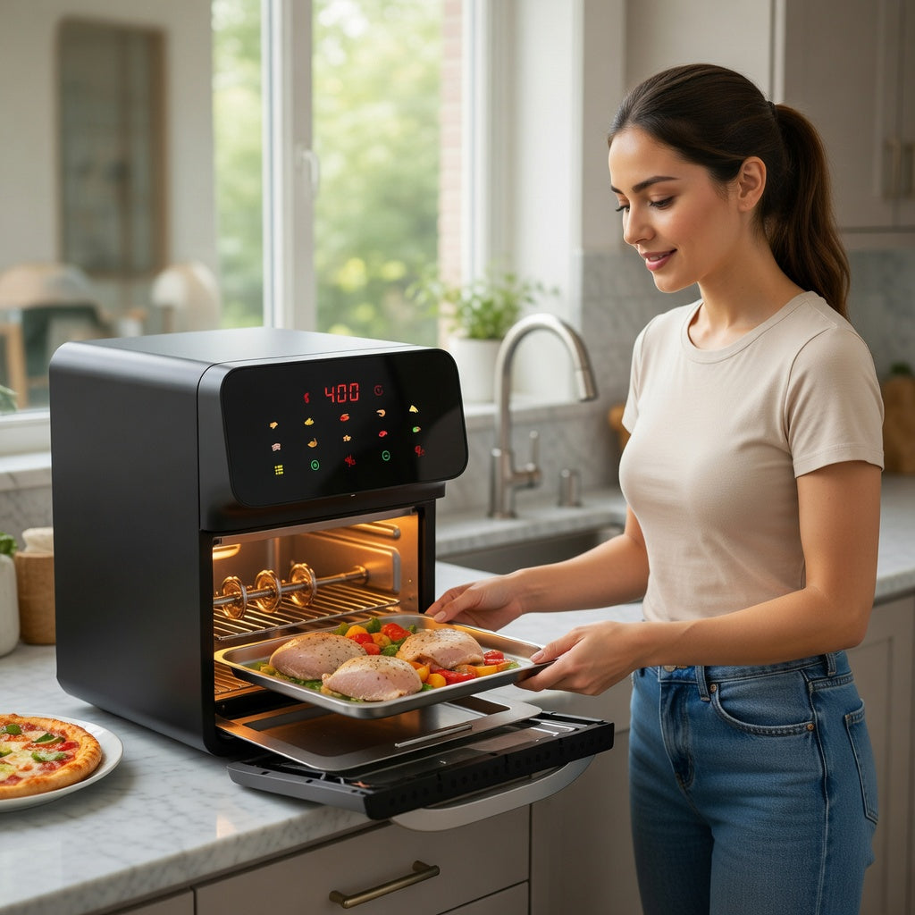 12QT Air Fryer with Rapid Convection Cooking