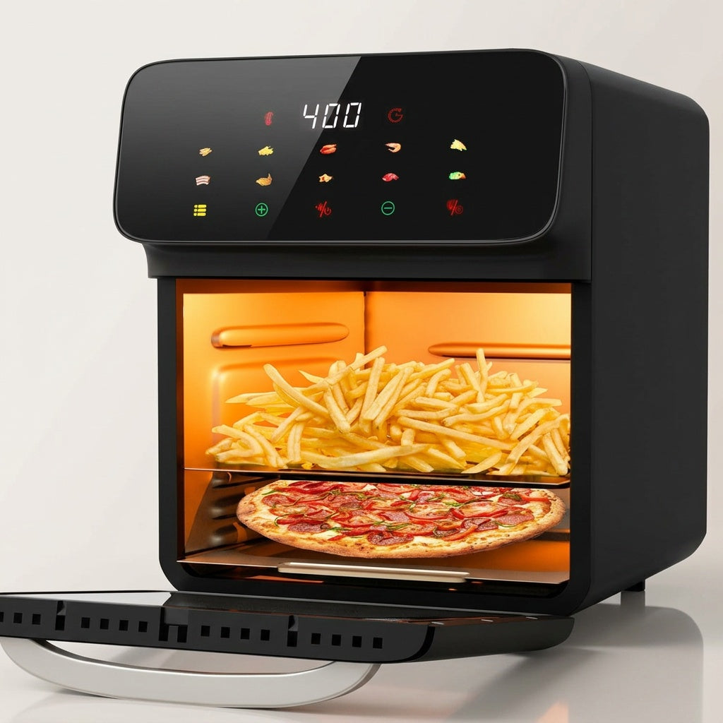 12QT Air Fryer with Rapid Convection Cooking