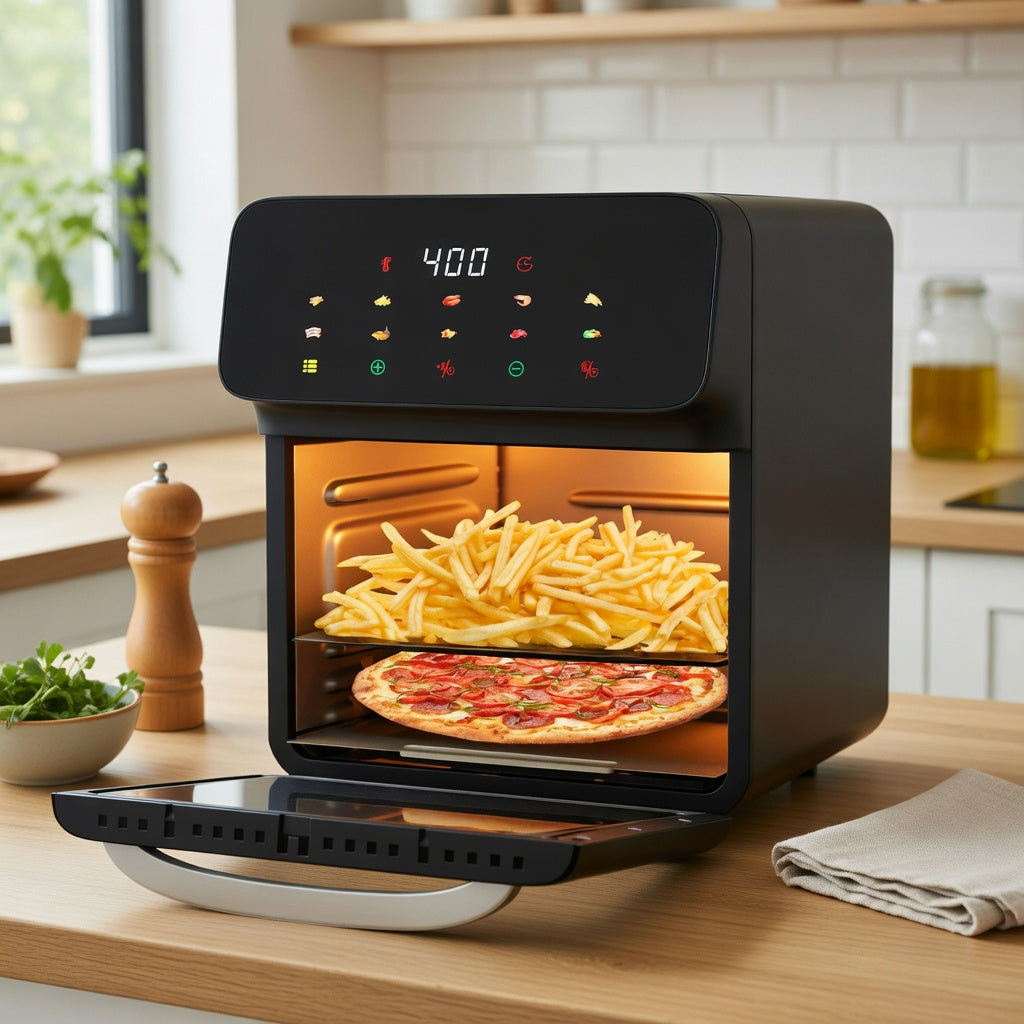 12QT Air Fryer with Rapid Convection Cooking