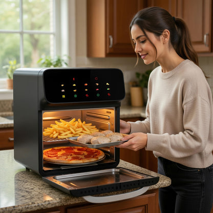 12QT Air Fryer with Rapid Convection Cooking